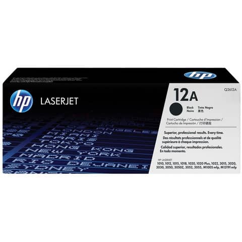 Toner 12A HP nero  Q2612A